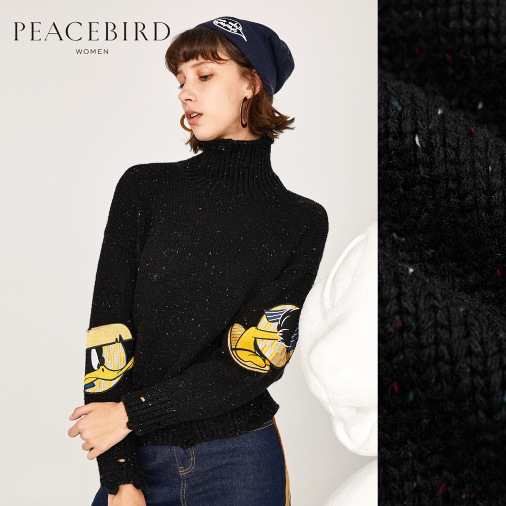 Black Turtleneck Sweater